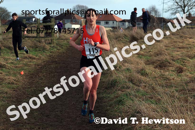 Senior Womens 2024 Northern Cross Country Champs., Sedgefield. Photo: David T. Hewitson/Sports for All Pics